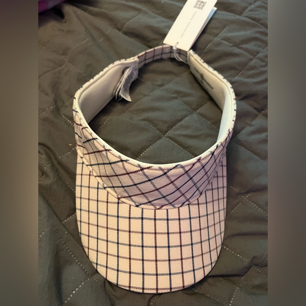 Tory Burch Plaid Women's Visor
